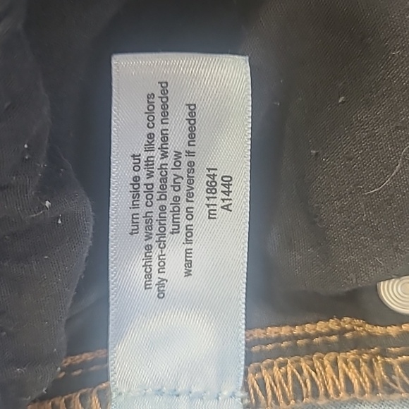 EUC Lane Bryant Jeans Women's sz 22 Mid Rise Skinny Leg Dark Wash Denim Jean - Picture 8 of 12